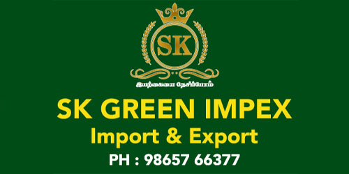 SK Green Impex - Organic Food Products Exporter in Chennai
